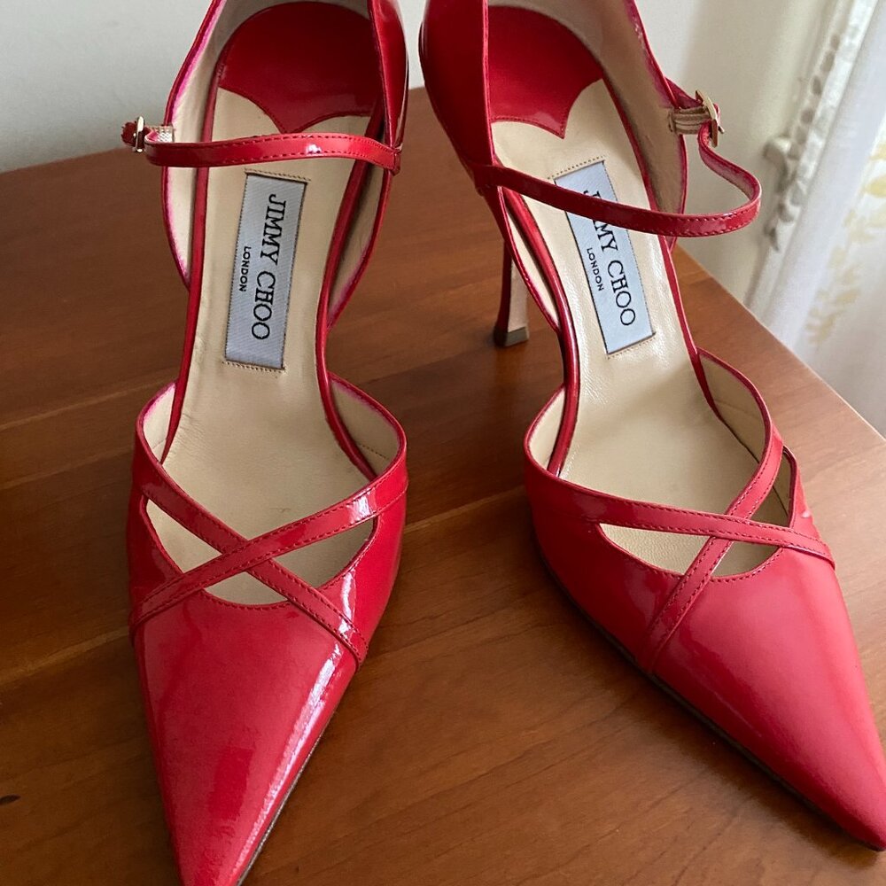 Hot Pink Jimmy Choo Heels